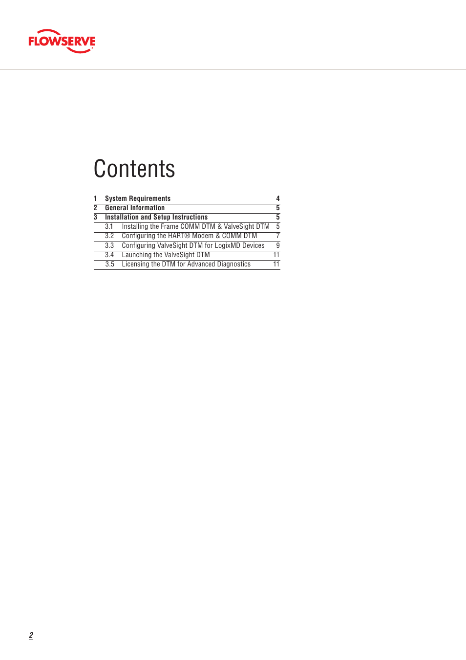 Flowserve ValveSight Diagnostics User Manual | Page 2 / 12