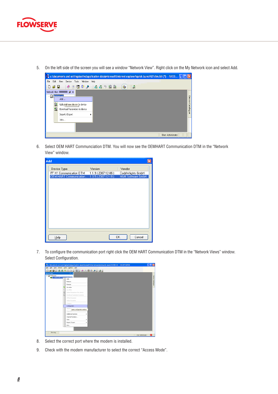 Flowserve ValveSight Diagnostics User Manual | Page 8 / 12