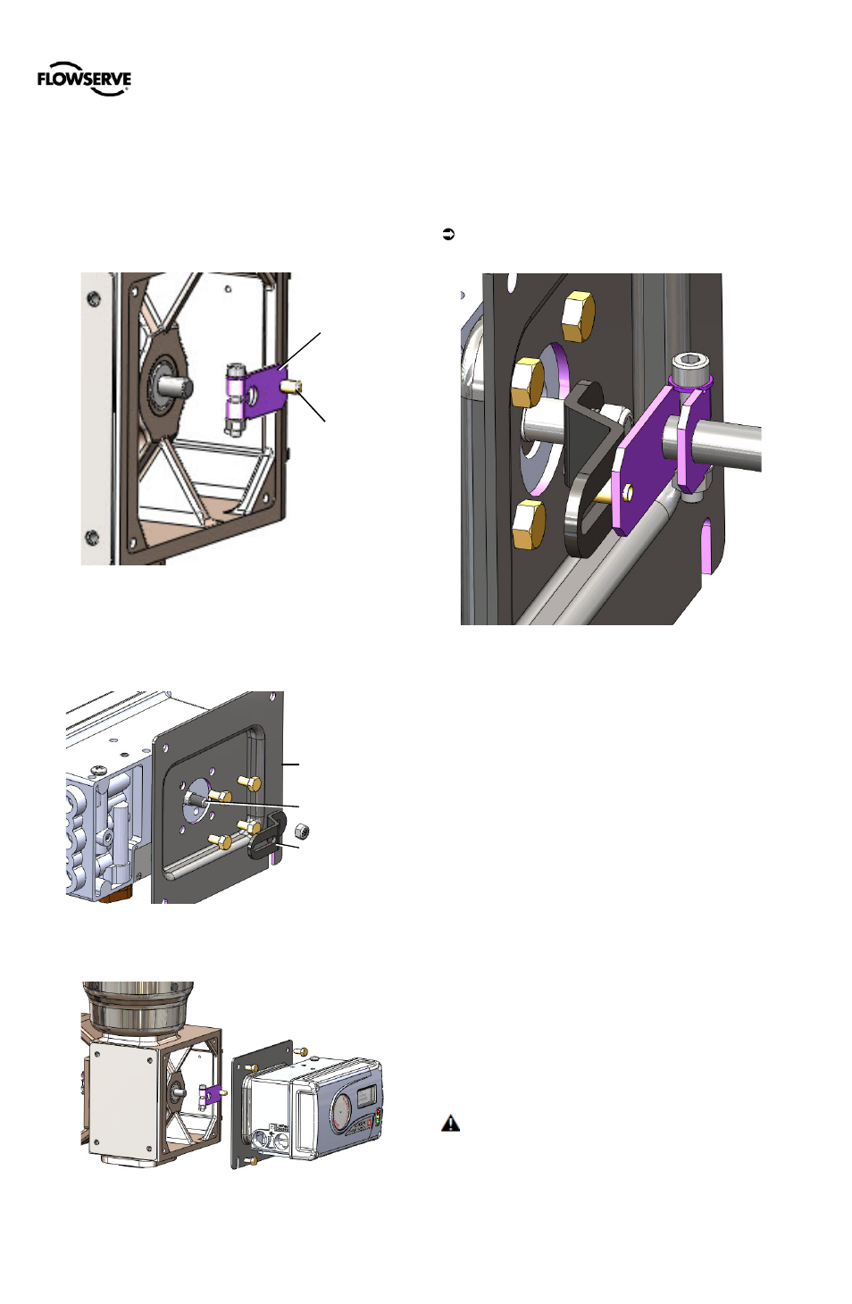 4 mounting to maxflo rotary valves, Ounting to, Otary | Alves | Flowserve 500+ Series Logix User Manual | Page 17 / 64