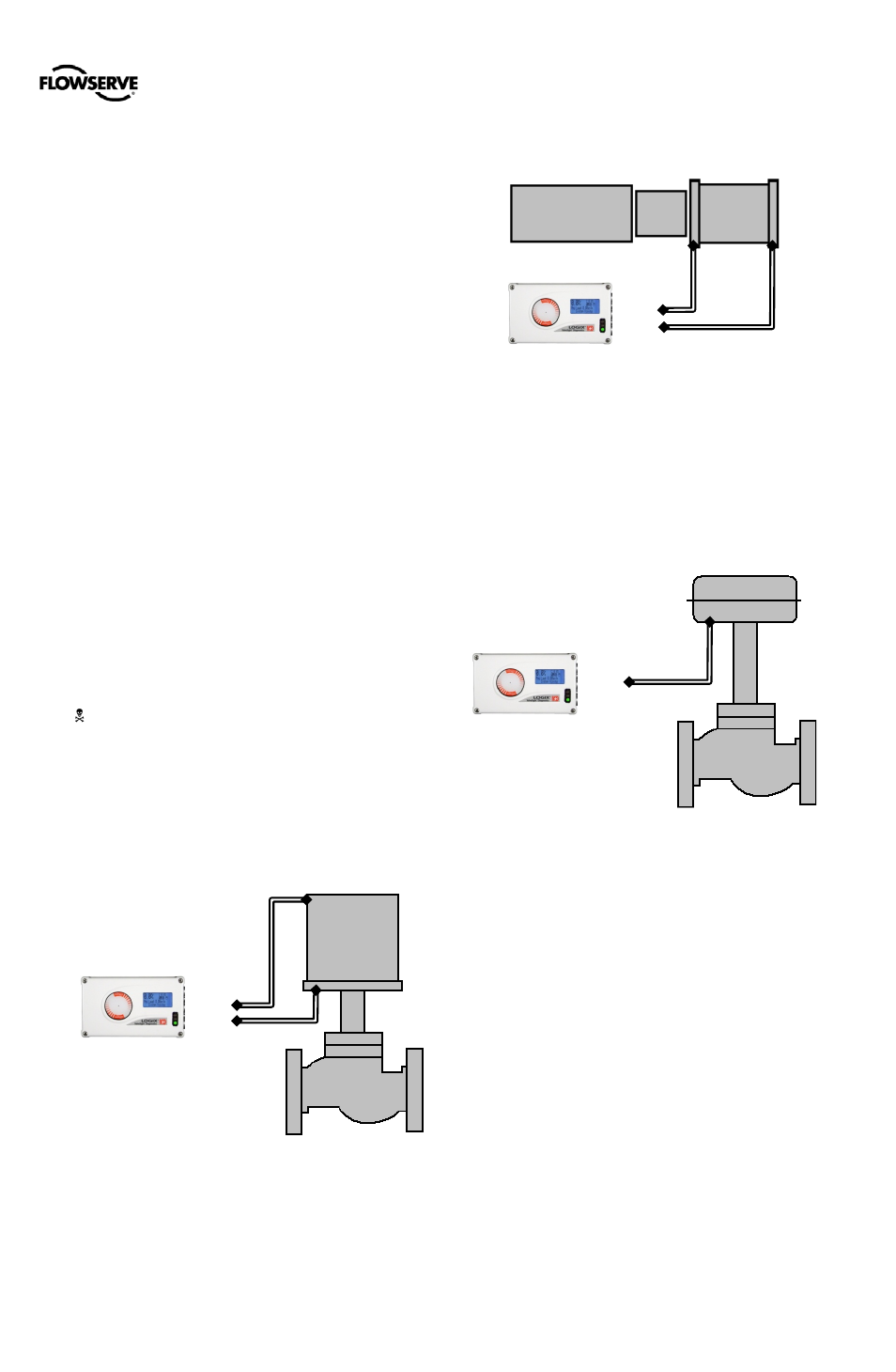 6 tubing, 1 determine air action, 2 connect supply port | 3 purging single acting actuators, Tubing, Etermine, Ction, Onnect, Upply, Urging | Flowserve 500+ Series Logix User Manual | Page 20 / 64