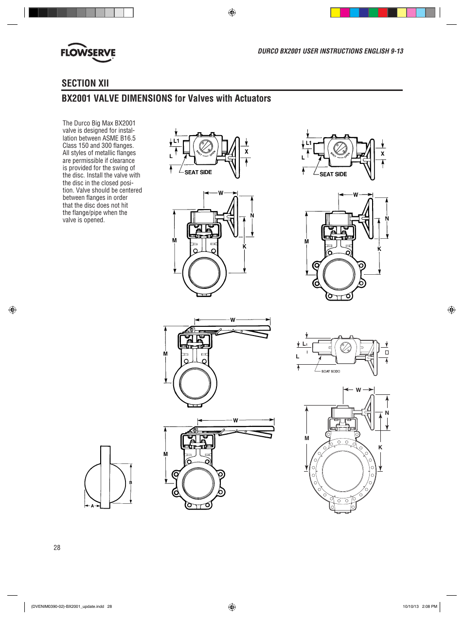 Flowserve BX2001
 Durco User Manual | Page 28 / 36