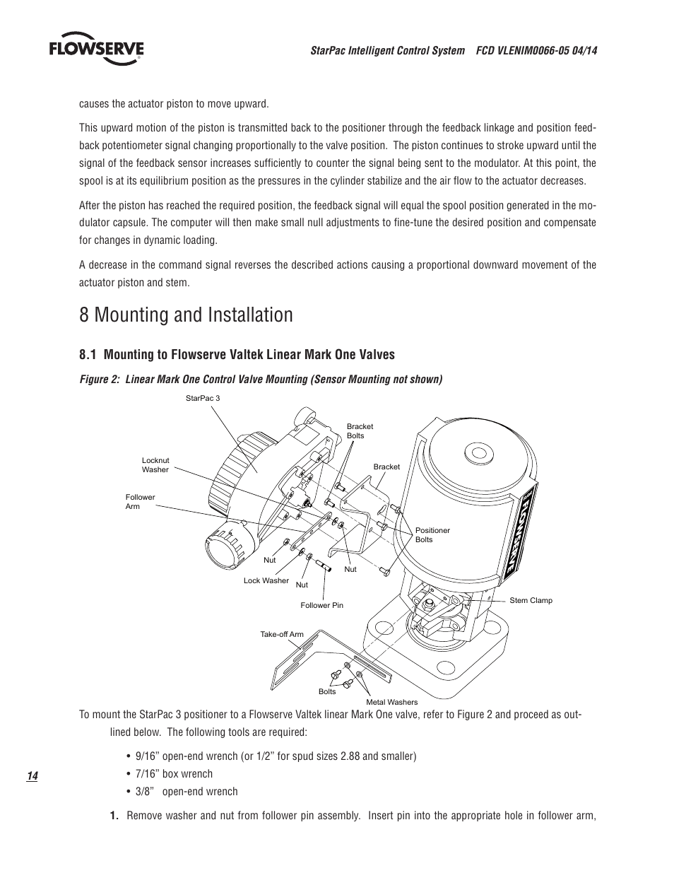 8 mounting and installation | Flowserve StarPac 3 User Manual | Page 14 / 60