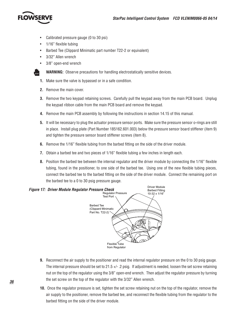 Flowserve StarPac 3 User Manual | Page 36 / 60