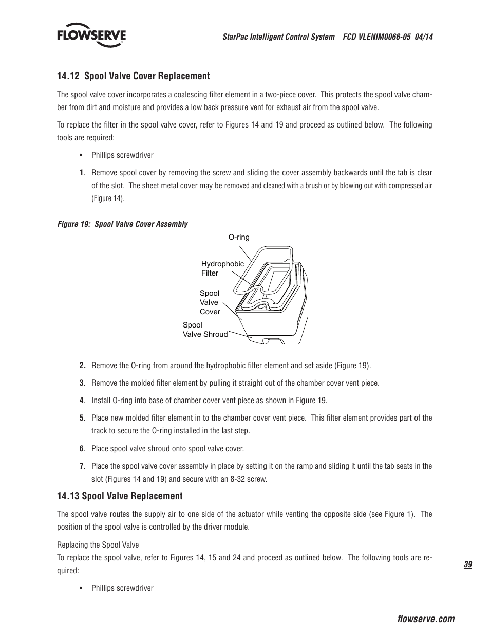 Flowserve StarPac 3 User Manual | Page 39 / 60
