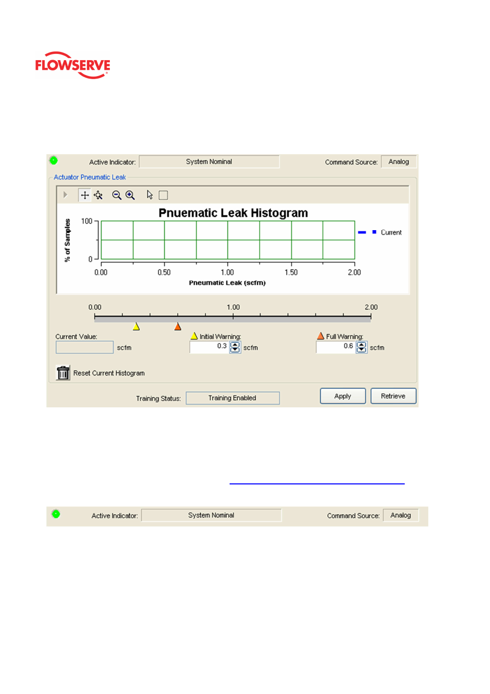Actuator pneumatic leak | Flowserve Logix MD+ ValveSight User Manual | Page 95 / 280