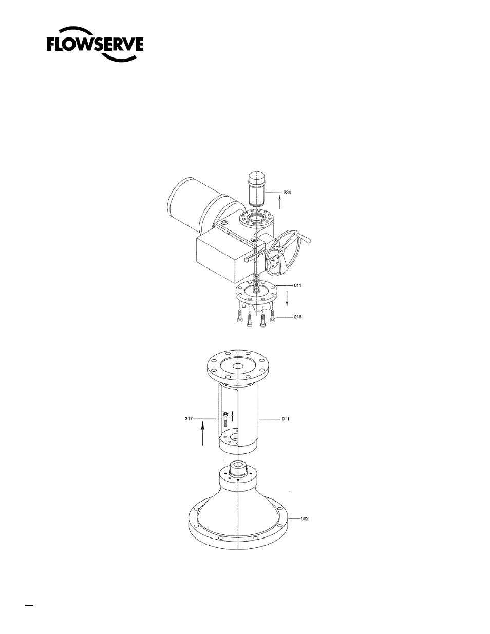 0 disassembly, Figure 11 figure 10 | Flowserve Cast Flex Wedge Gate Valve User Manual | Page 21 / 30