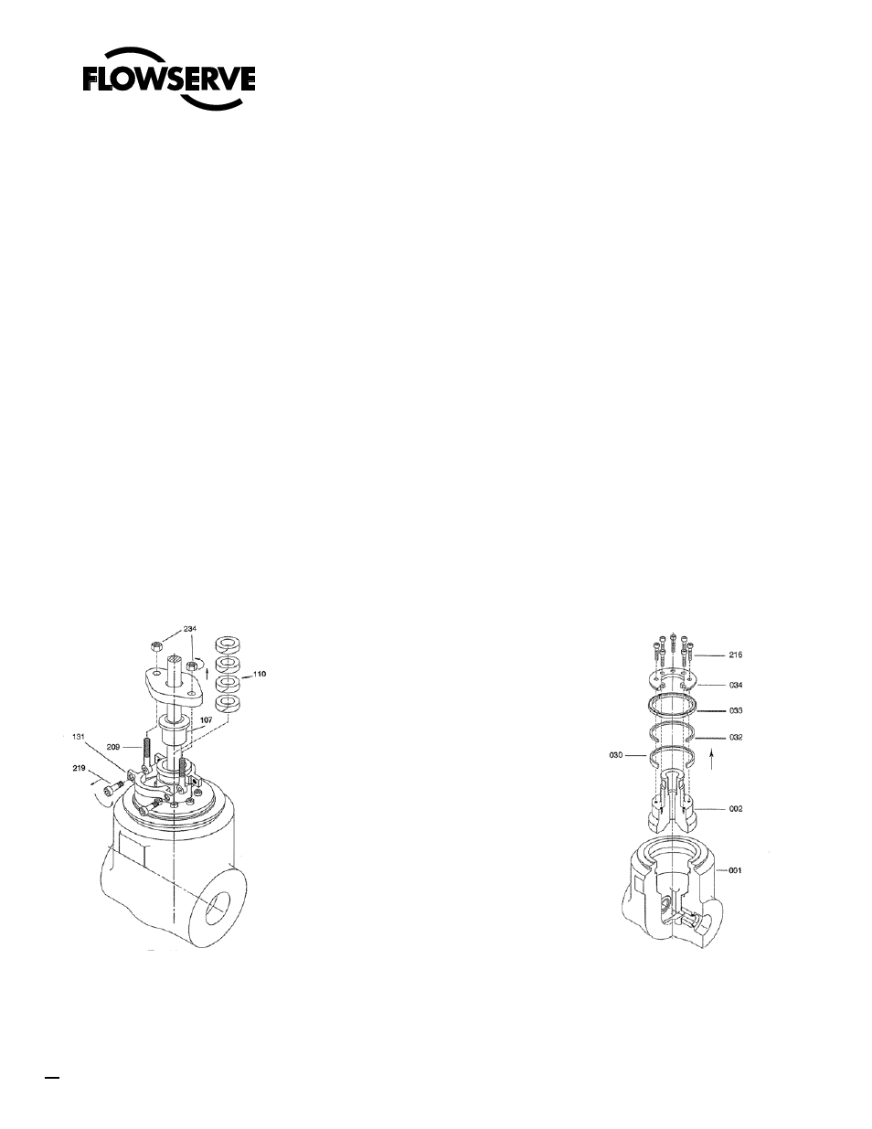 0 disassembly, Figure 16 figure 17 | Flowserve Cast Flex Wedge Gate Valve User Manual | Page 25 / 30