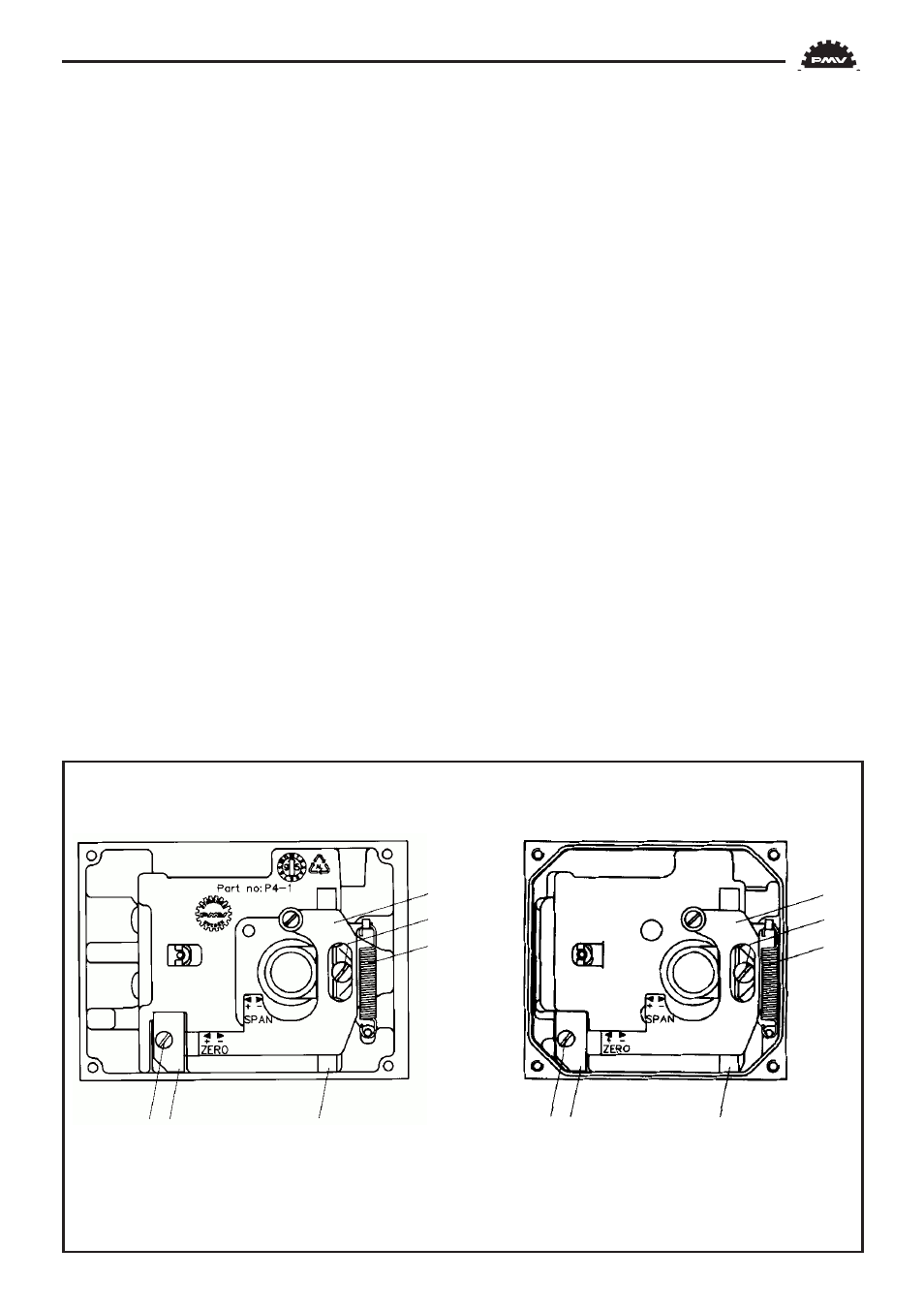 Lower arm, P4 p5/ep5 | Flowserve PMV P4 User Manual | Page 21 / 42