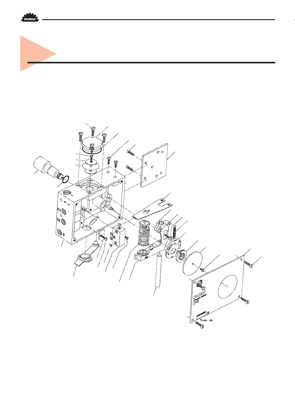 Spare parts | Flowserve PMV P4 User Manual | Page 28 / 42