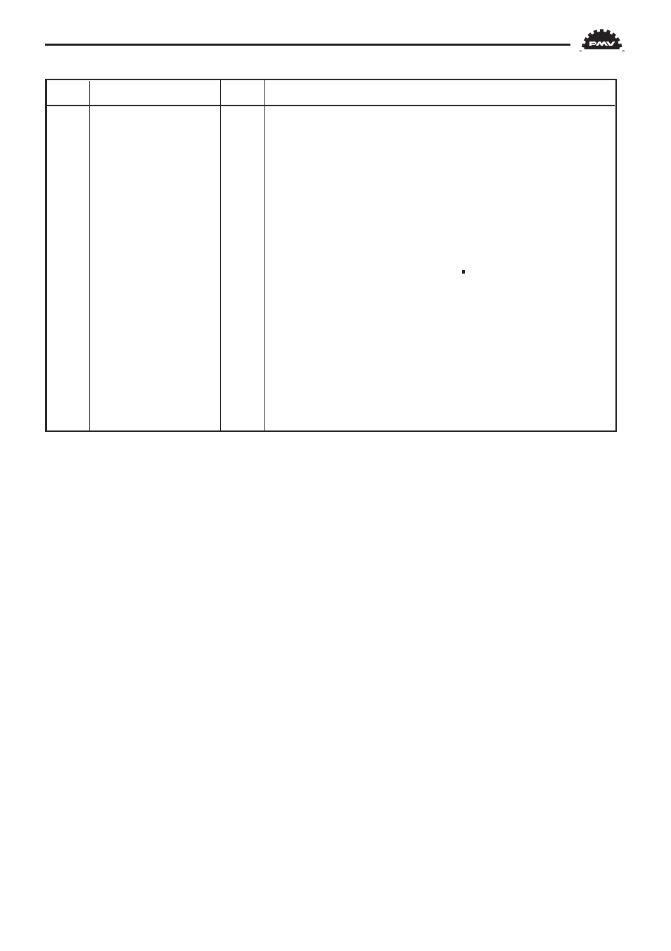 Flowserve PMV P4 User Manual | Page 33 / 42