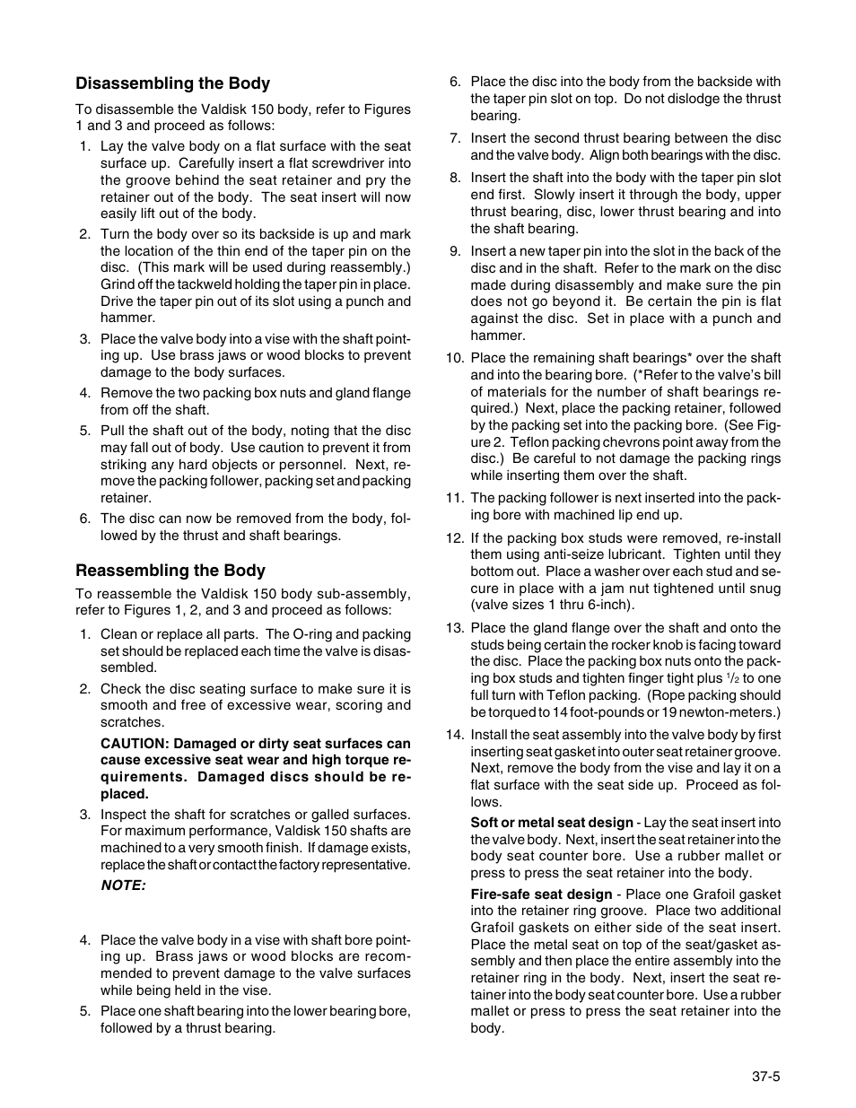 Flowserve BX 150 User Manual | Page 5 / 8