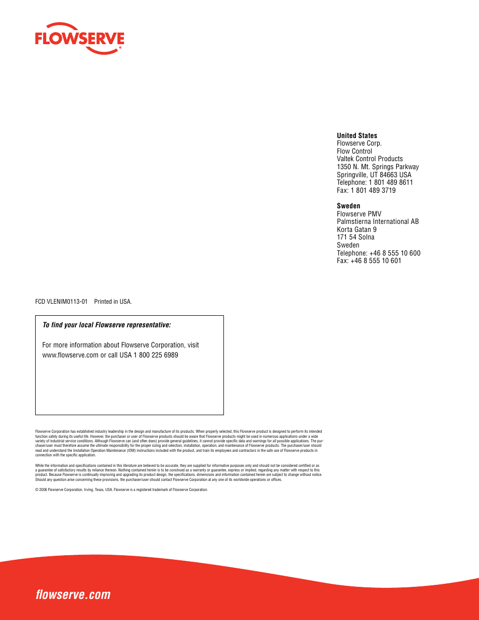 Flowserve ValveAnalysis User Manual | Page 16 / 16