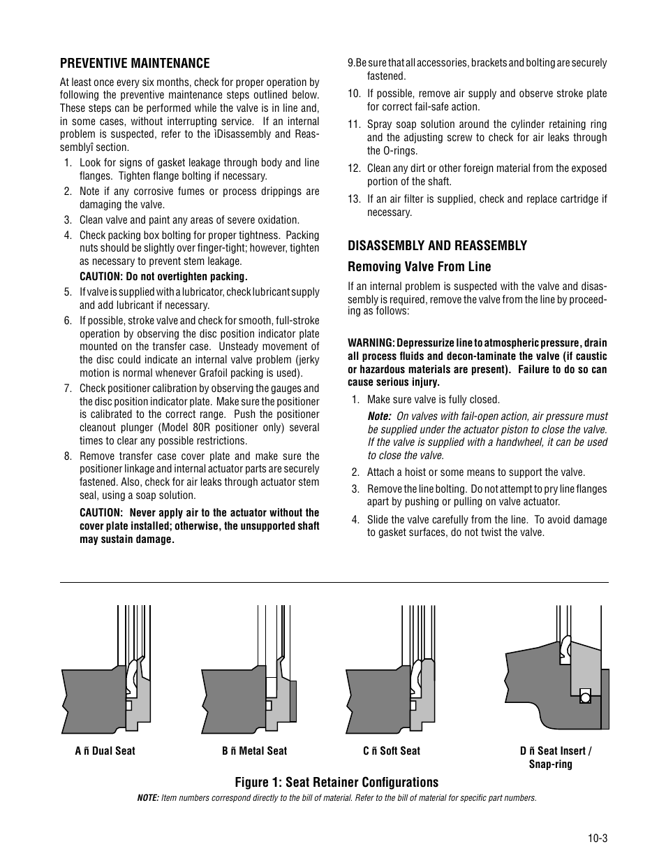 Flowserve Valtek Valdisk Control Valves User Manual | Page 3 / 8