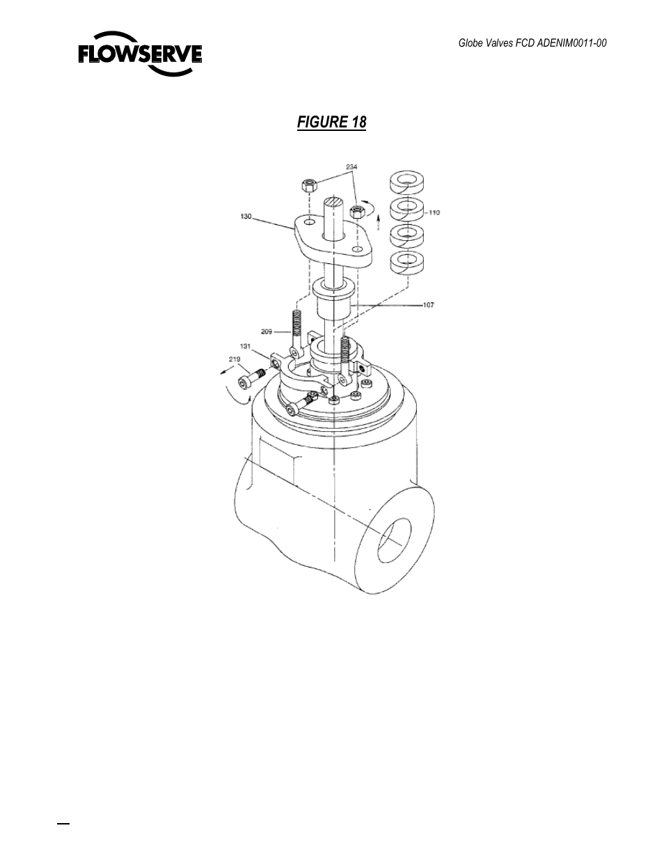 Figure 18 | Flowserve Cast Globe Valves User Manual | Page 26 / 33
