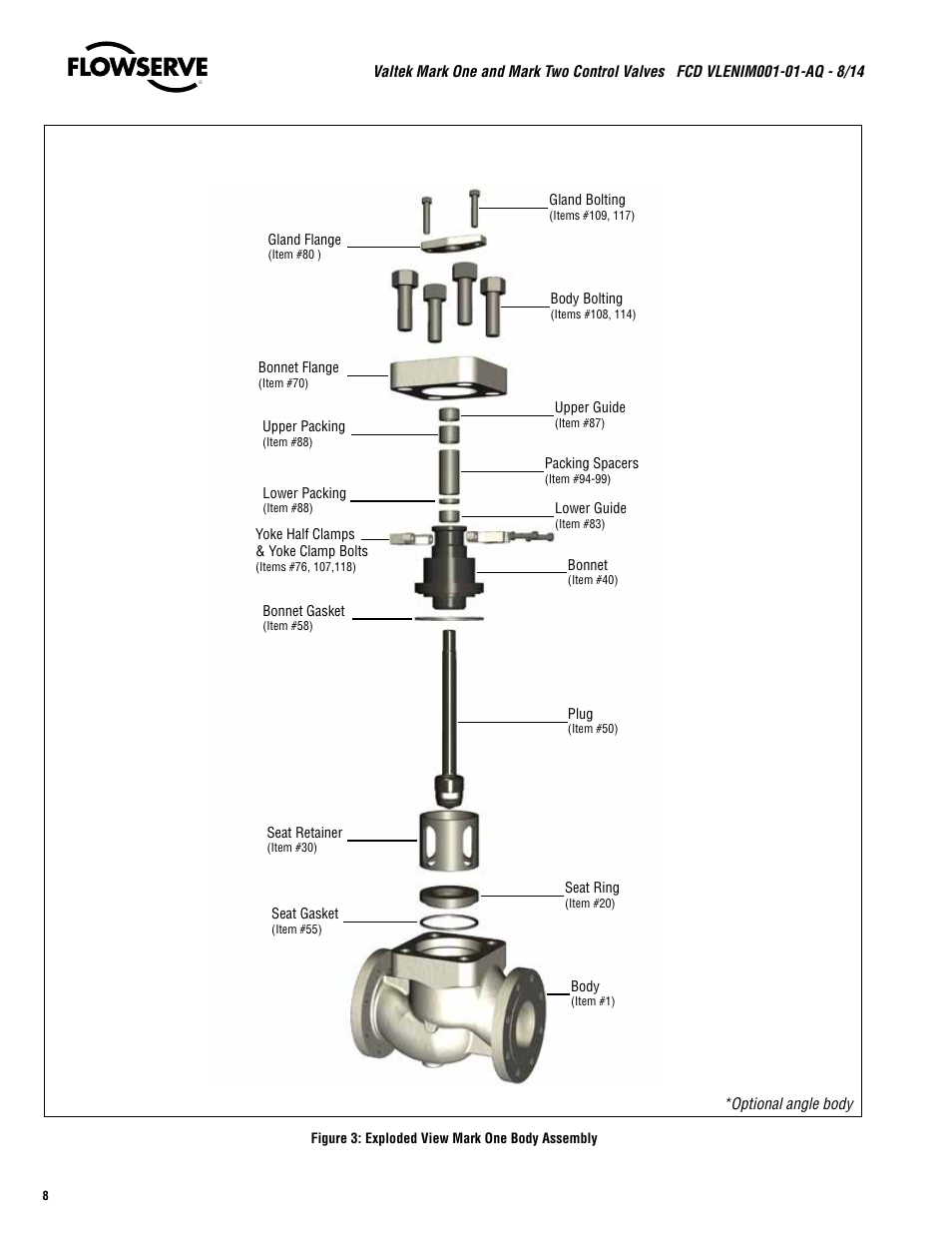 Flowserve Valtek Mark One and Mark Two Control Valves User Manual | Page 8 / 16