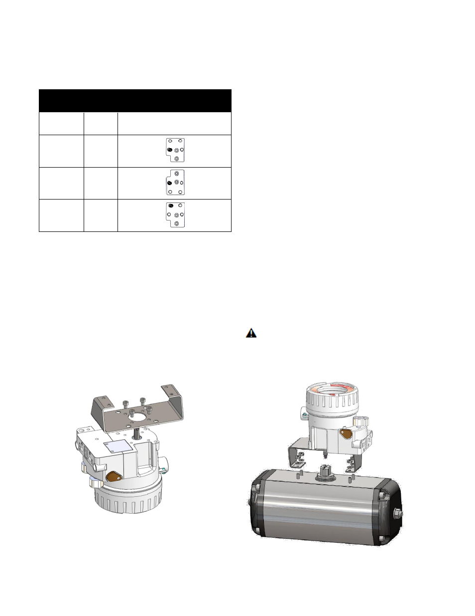 2 mounting to namur valves, Ounting to, Namur | Alves | Flowserve 420 IOM User Manual | Page 10 / 44
