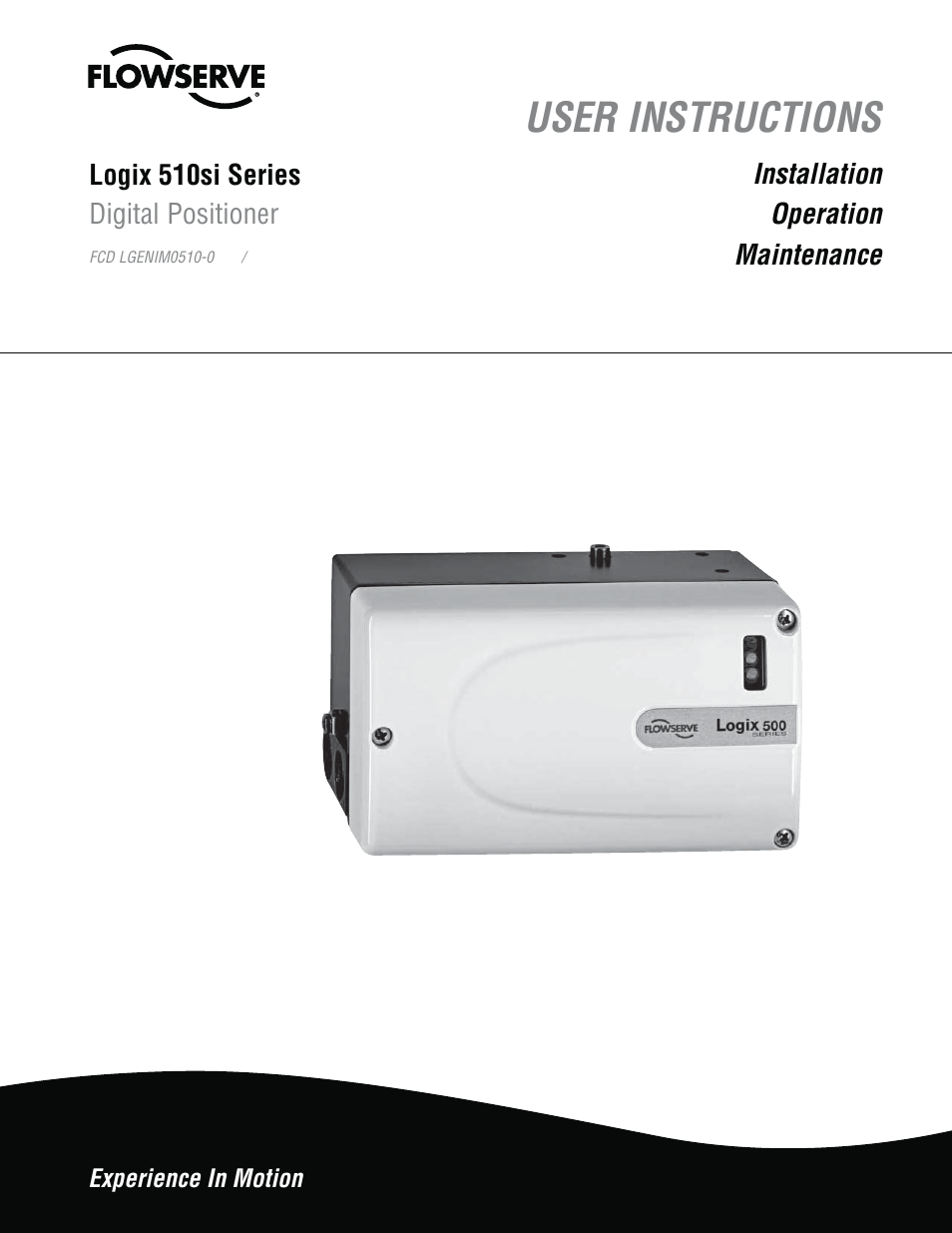 Flowserve 510si Series Digital Positioner User Manual | 20 pages