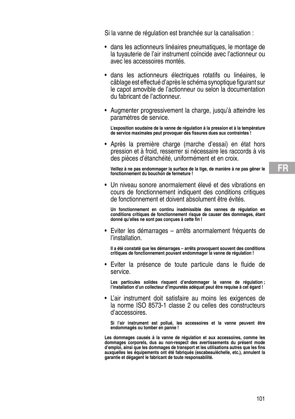 Flowserve IOM Control Valves User Manual | Page 101 / 248