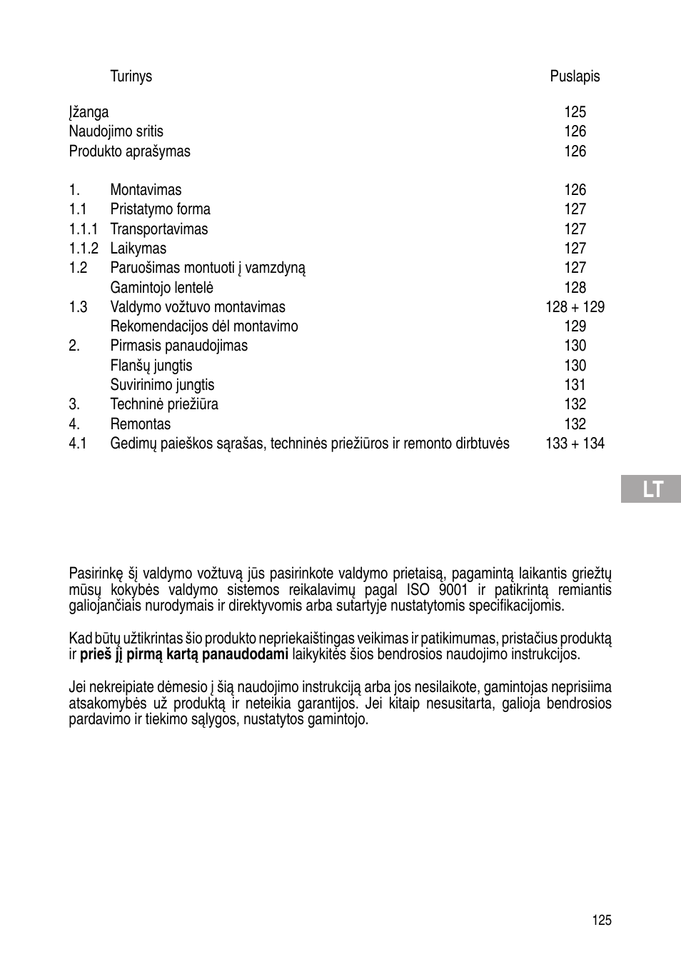 Flowserve IOM Control Valves User Manual | Page 125 / 248