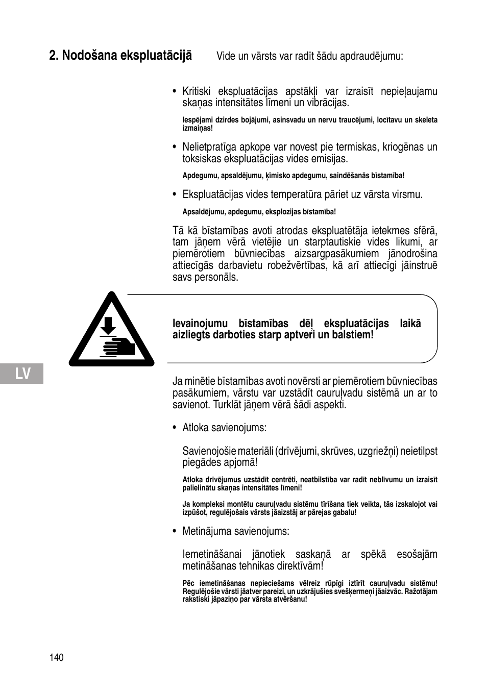 Nodošana ekspluatācijā | Flowserve IOM Control Valves User Manual | Page 140 / 248