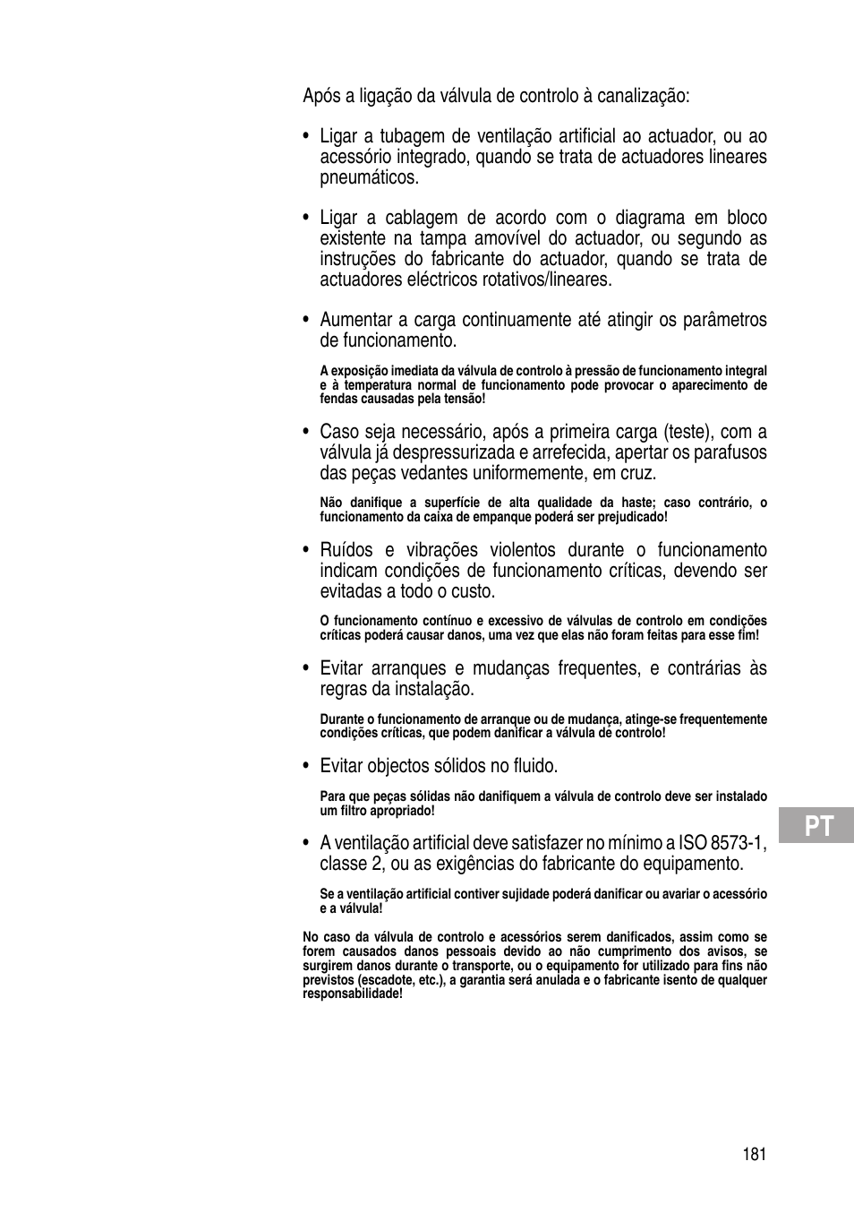 Flowserve IOM Control Valves User Manual | Page 181 / 248