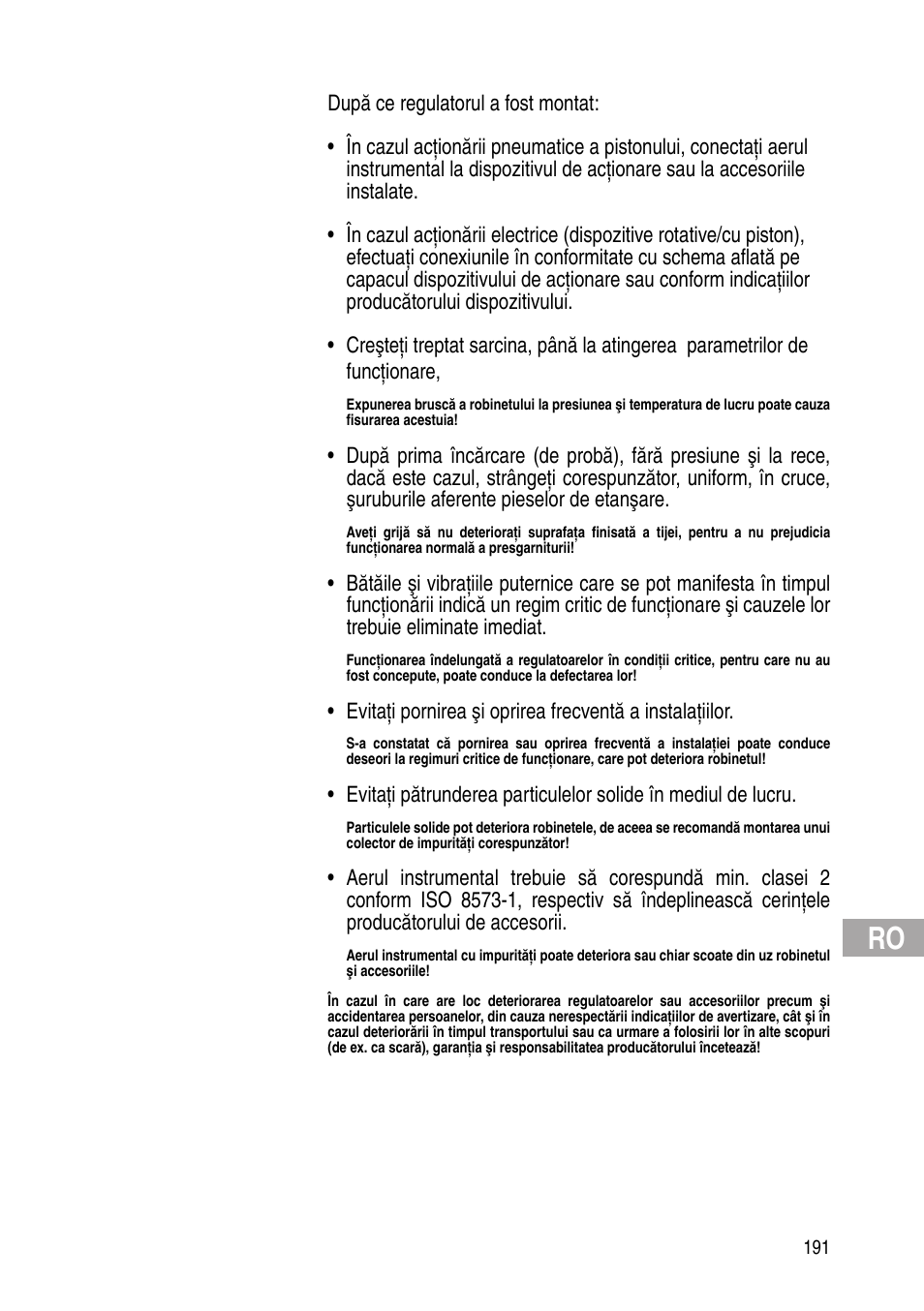 Flowserve IOM Control Valves User Manual | Page 191 / 248