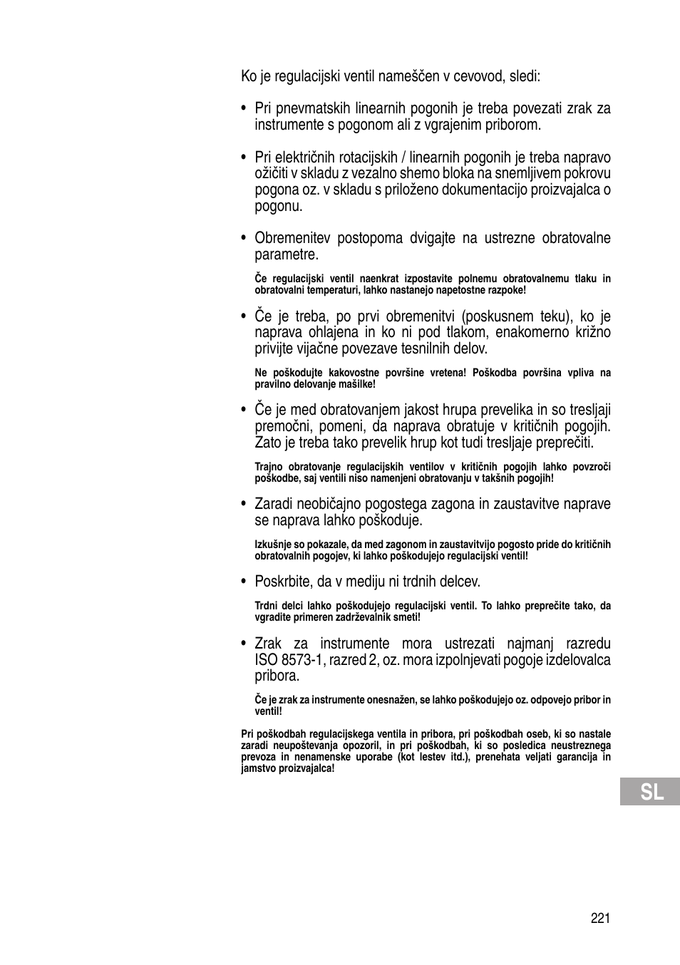 Flowserve IOM Control Valves User Manual | Page 221 / 248