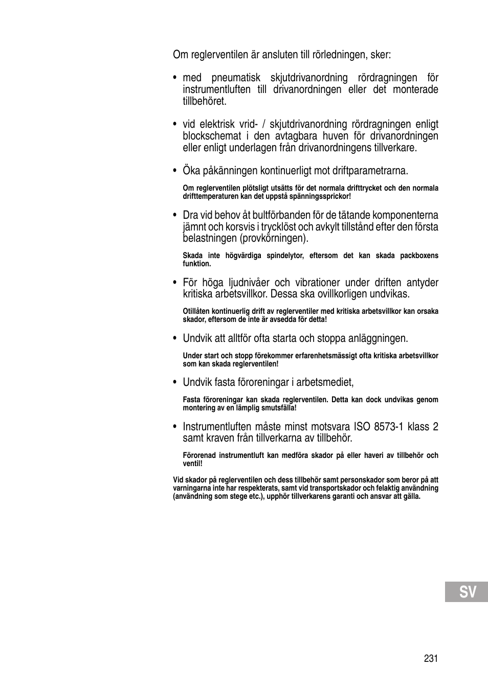 Flowserve IOM Control Valves User Manual | Page 231 / 248