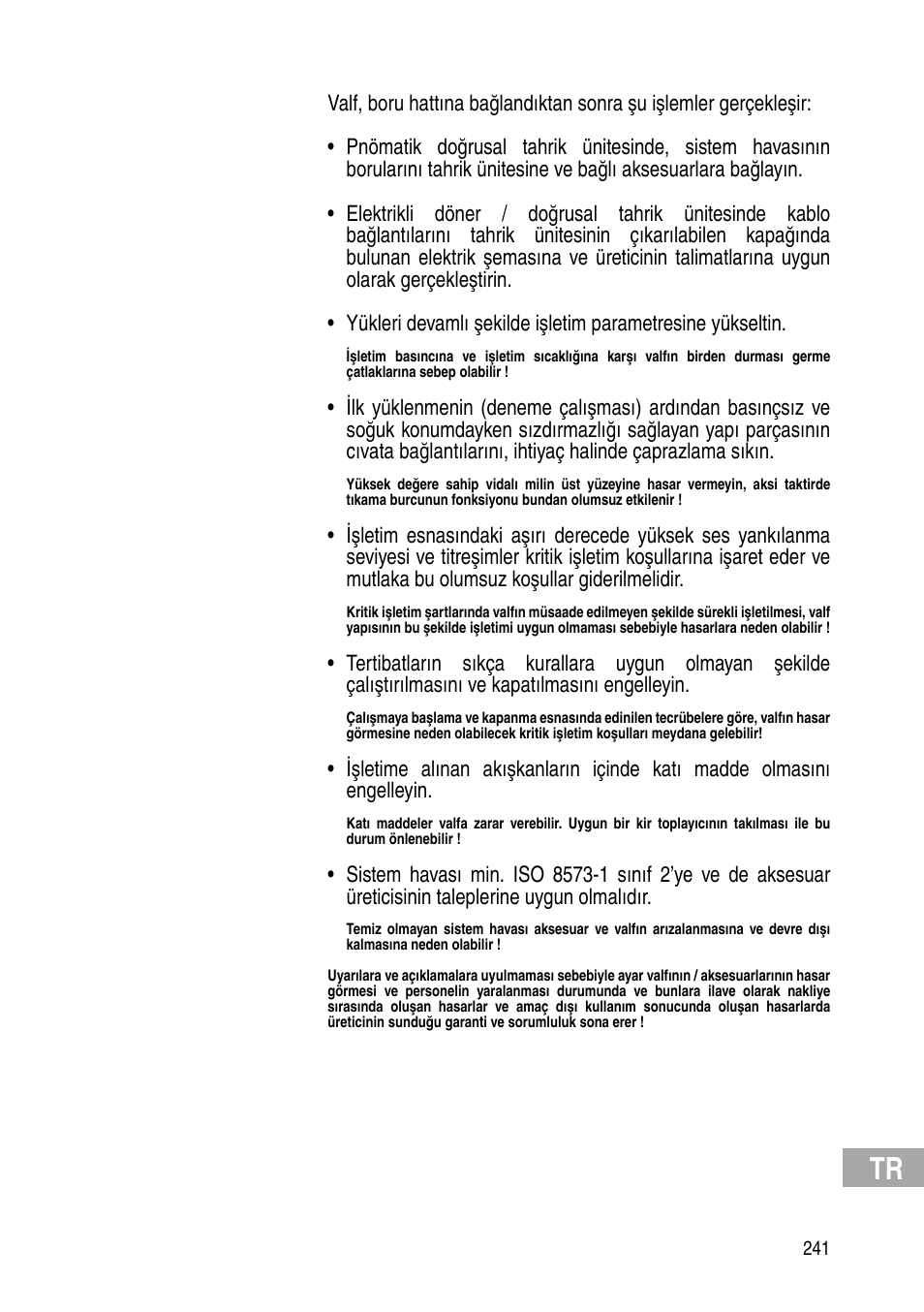 Flowserve IOM Control Valves User Manual | Page 241 / 248