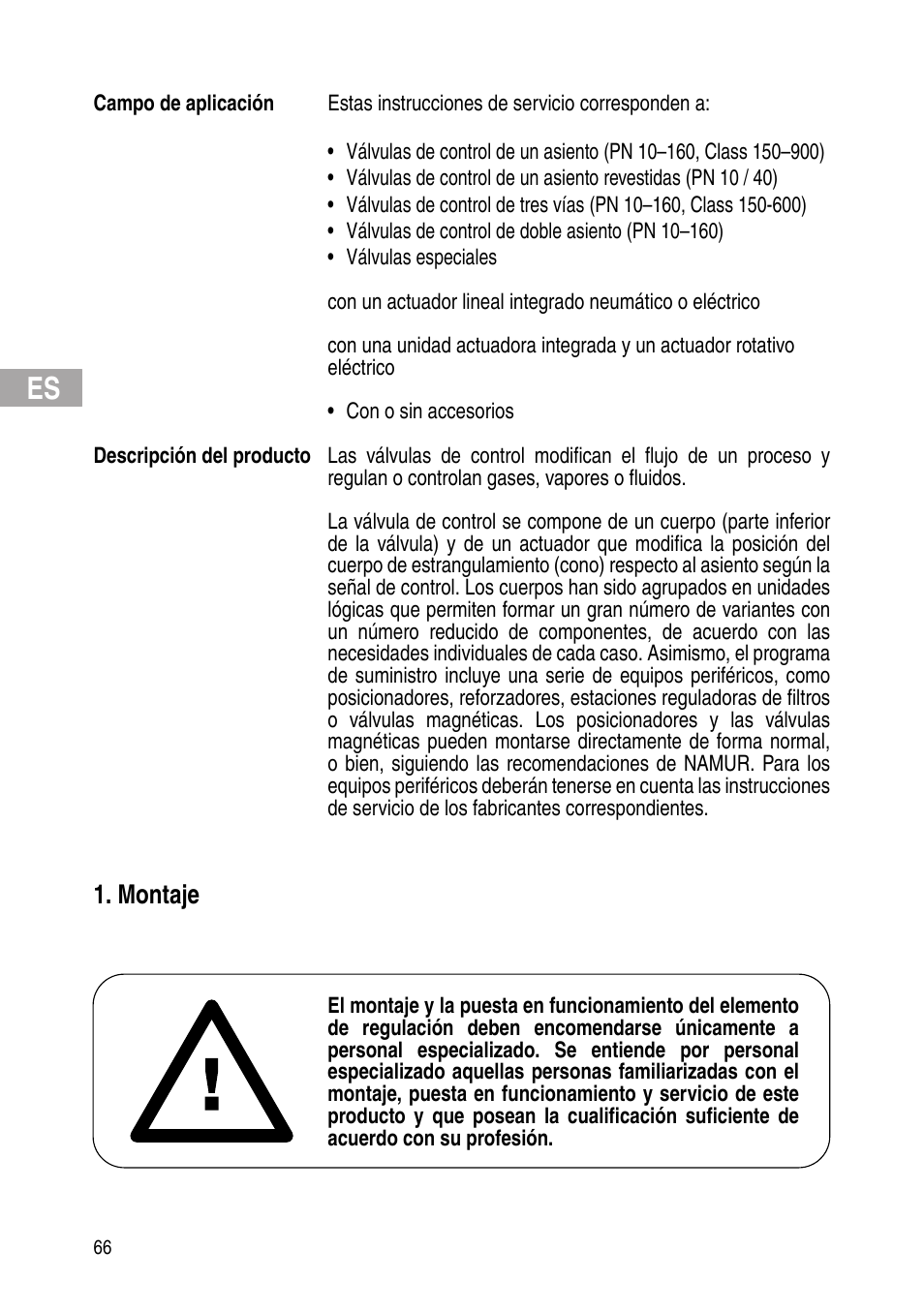 Montaje | Flowserve IOM Control Valves User Manual | Page 66 / 248
