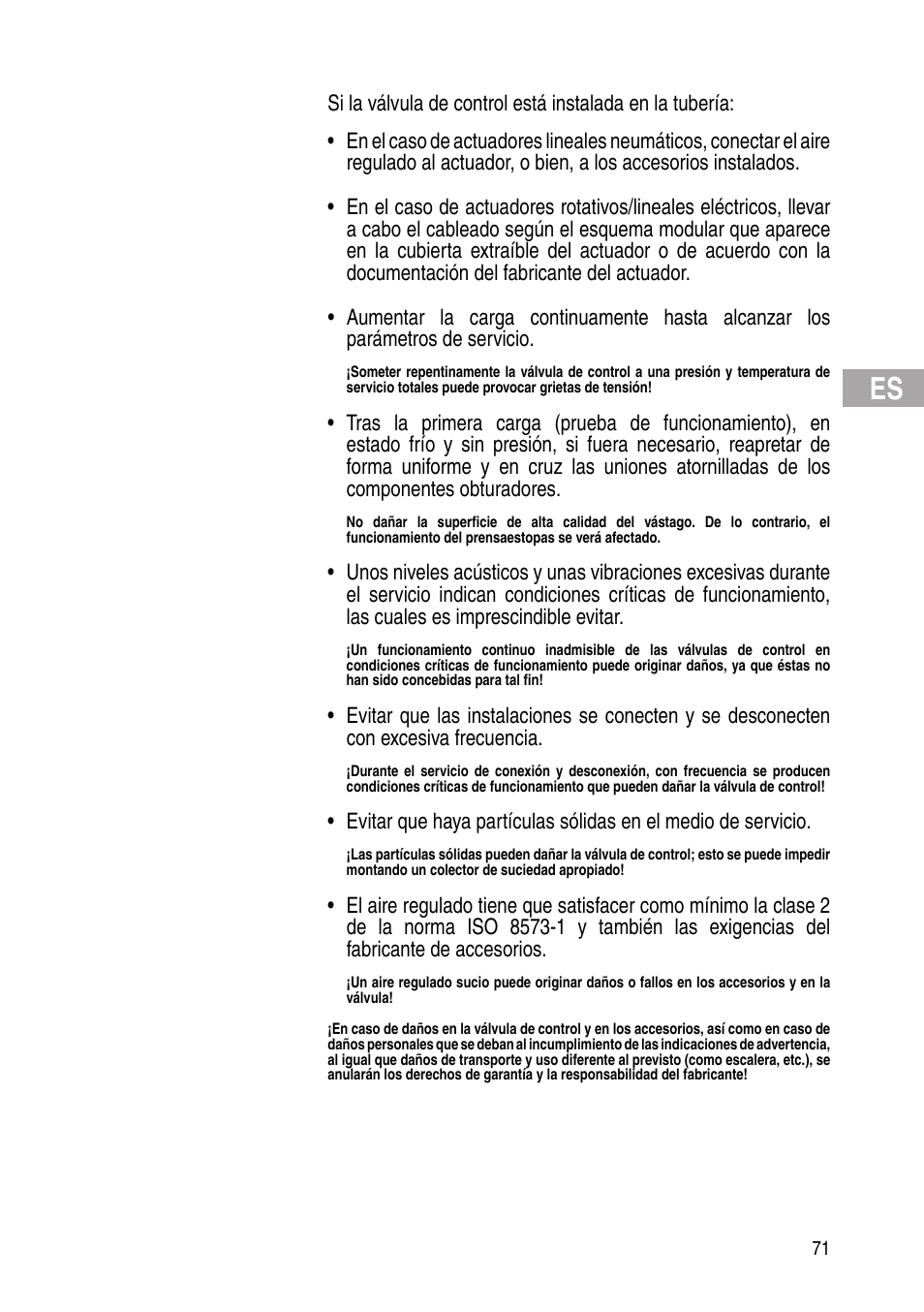 Flowserve IOM Control Valves User Manual | Page 71 / 248