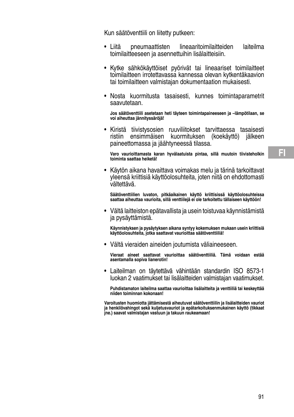 Flowserve IOM Control Valves User Manual | Page 91 / 248