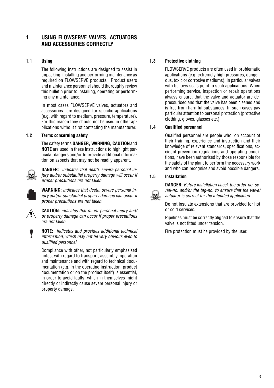 Flowserve 510si IOM Logix User Manual | Page 3 / 16