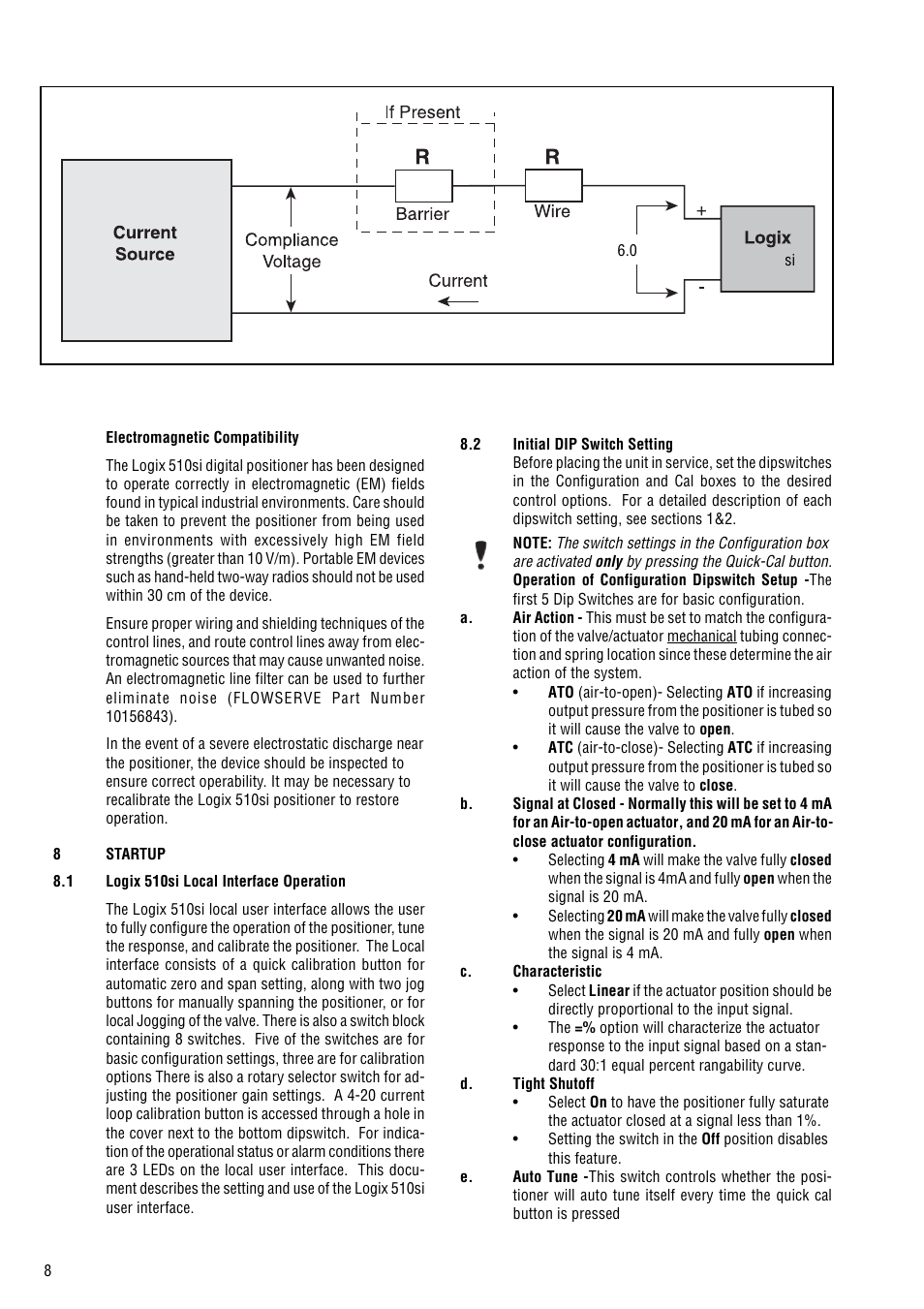 Flowserve 510si IOM Logix User Manual | Page 8 / 16