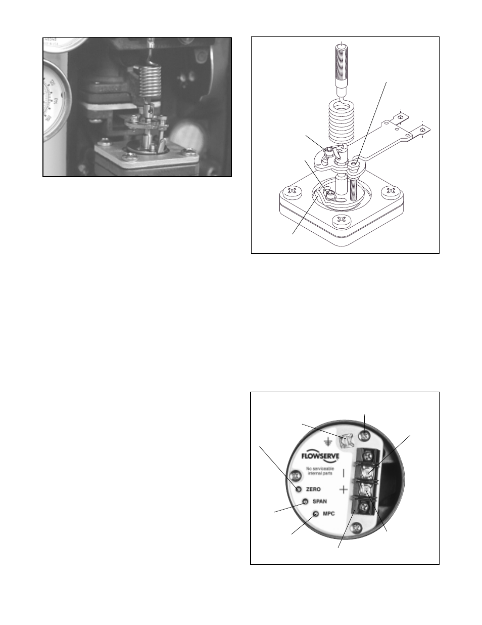 Gain adjustment procedure, Calibrating i/p module zero and span settings | Flowserve XL Series High-Performance Positioner User Manual | Page 6 / 16