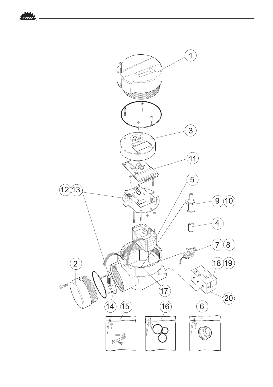 Flowserve PMV D3 Digital Positioner User Manual | Page 58 / 60