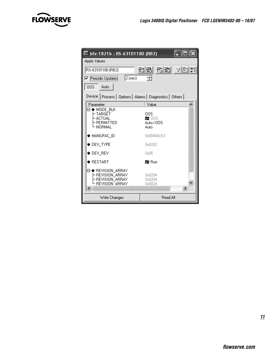 Flowserve 3400IQ Digital Positioner User Manual | Page 11 / 148