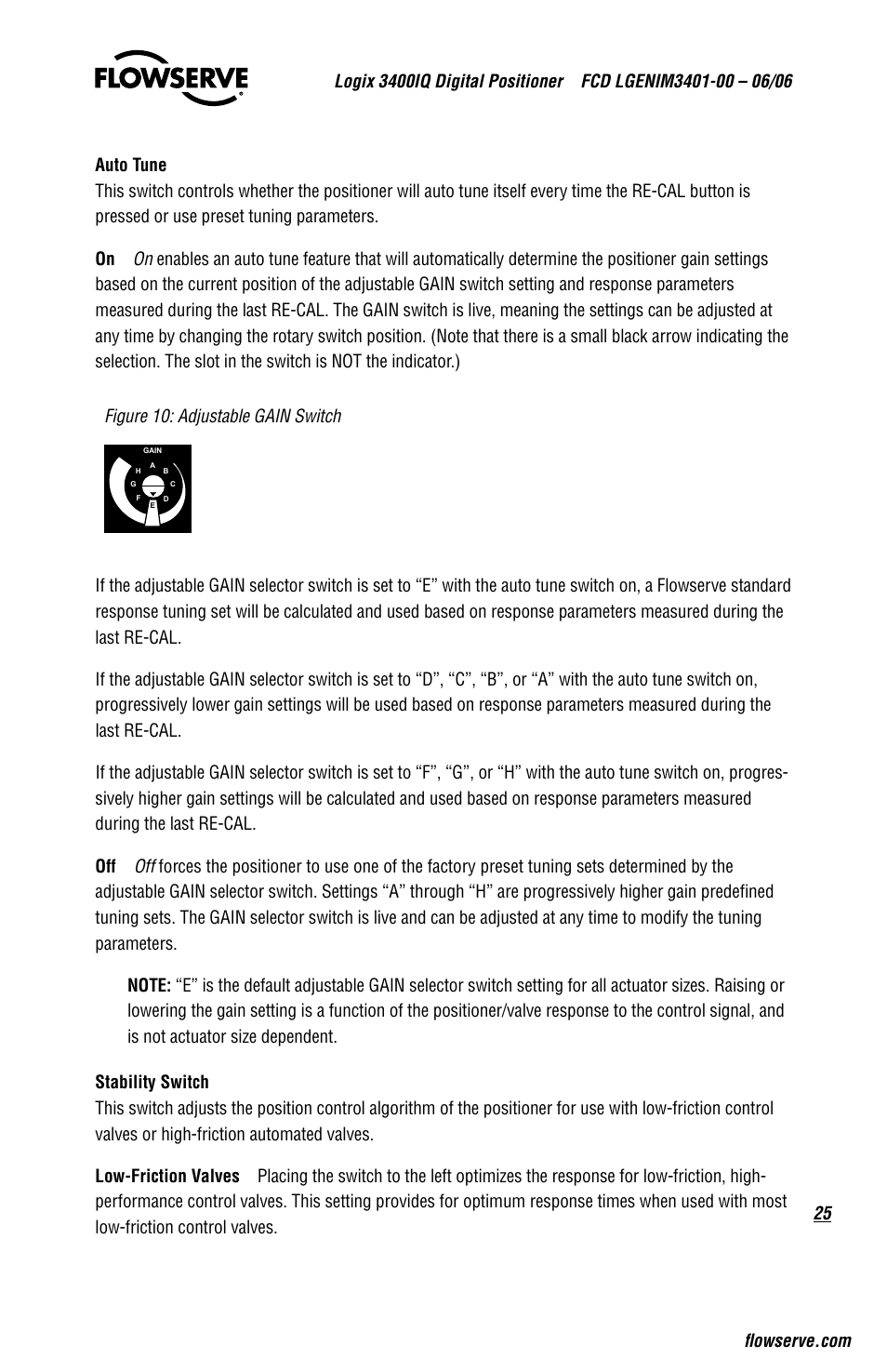 Flowserve 3400IQ Digital Positioner User Manual | Page 25 / 80