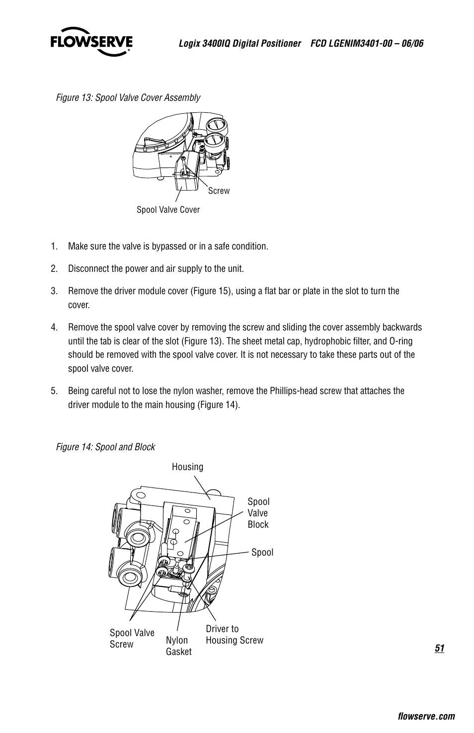 Flowserve 3400IQ Digital Positioner User Manual | Page 51 / 80