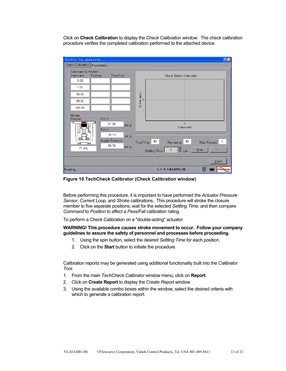 Flowserve SoftTools Suite 7.0 User Manual | Page 13 / 21