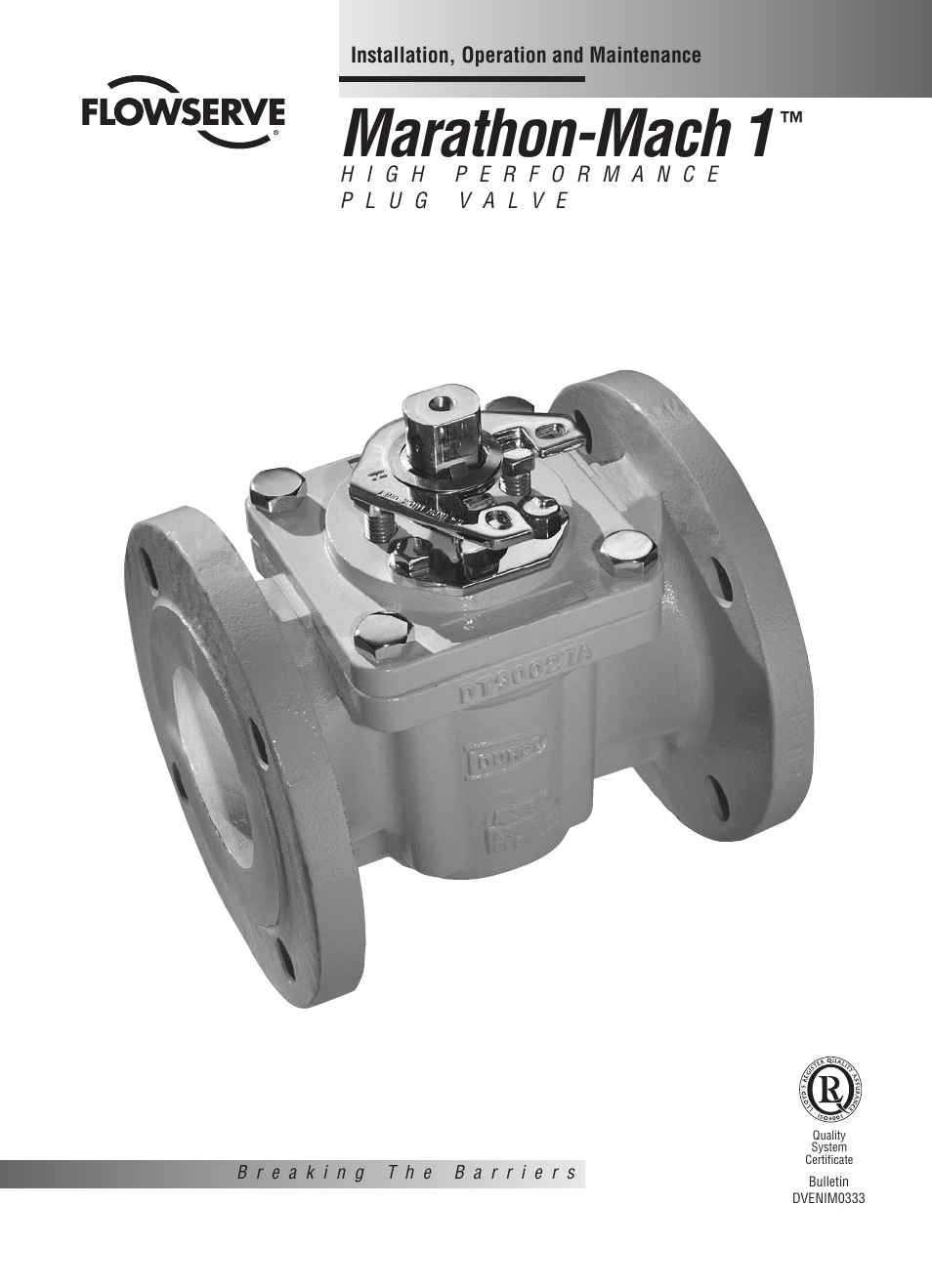 Flowserve Marathon-Mach 1 User Manual | 12 pages