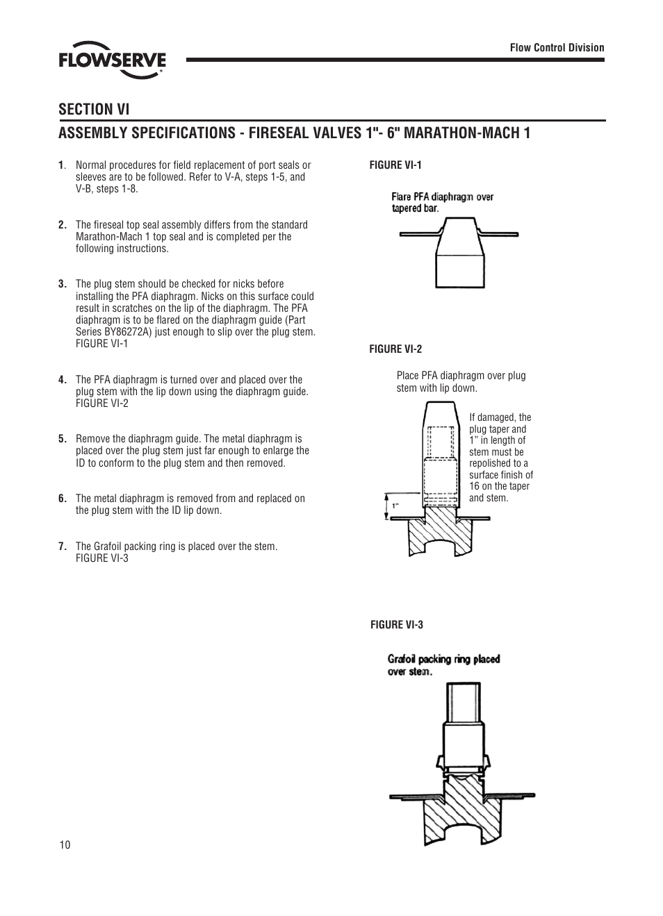 Flowserve Marathon-Mach 1 User Manual | Page 10 / 12