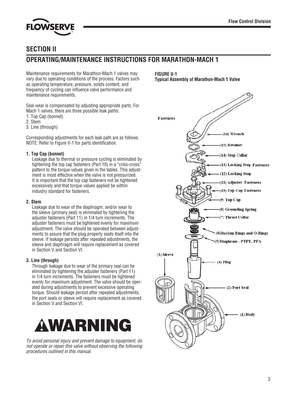 Flowserve Marathon-Mach 1 User Manual | Page 3 / 12