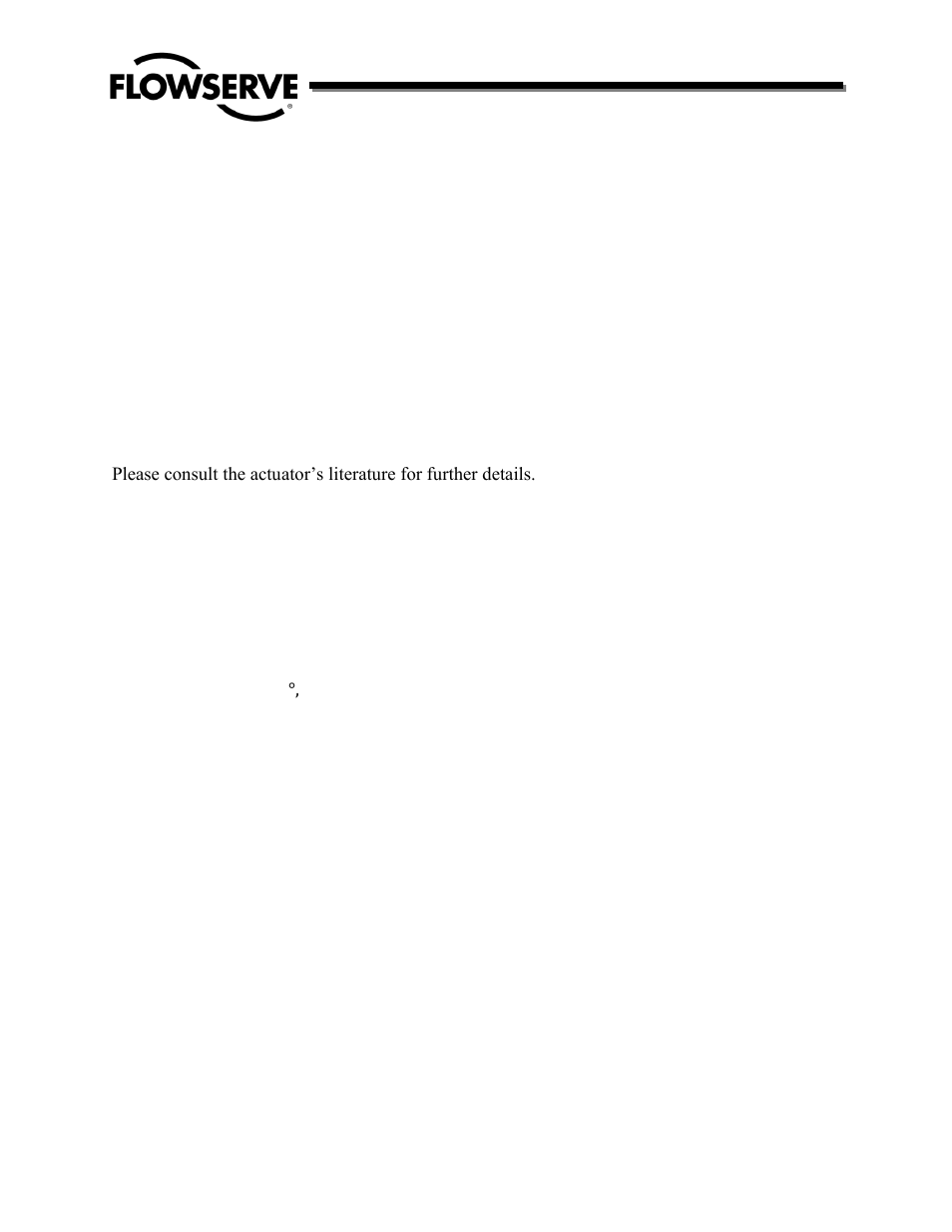 Flowserve TX2 Triple Offset High Performance Butterfly Valve IOM User Manual | Page 15 / 26