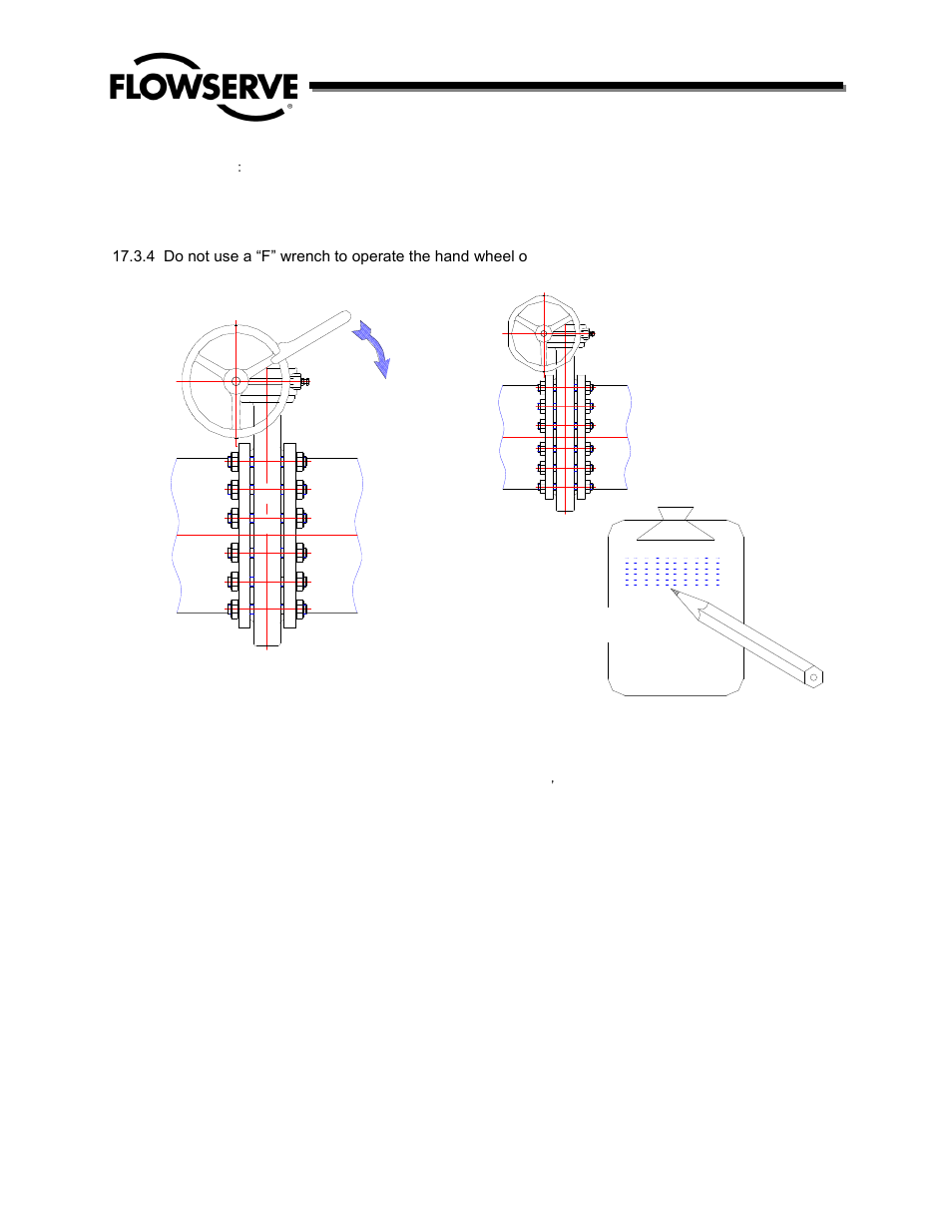 Flowserve TX2 Triple Offset High Performance Butterfly Valve IOM User Manual | Page 19 / 26