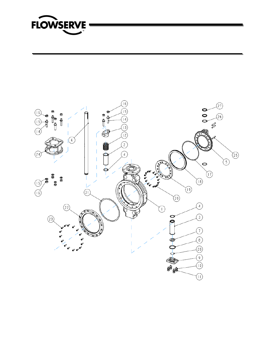 Flowserve TX2 Triple Offset High Performance Butterfly Valve IOM User Manual | Page 21 / 26