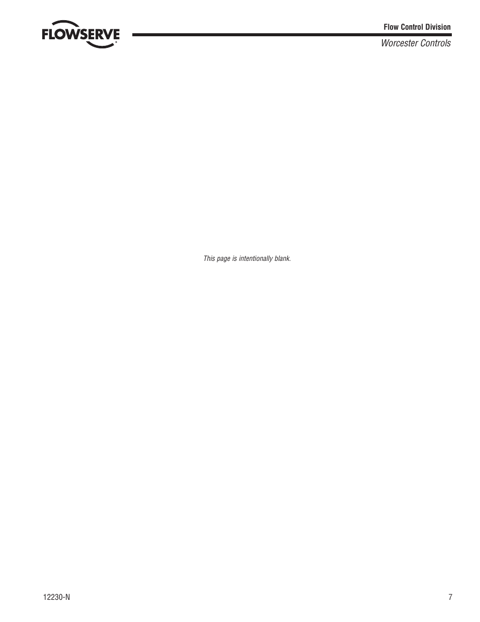 Flowserve 51 Series User Manual | Page 7 / 8
