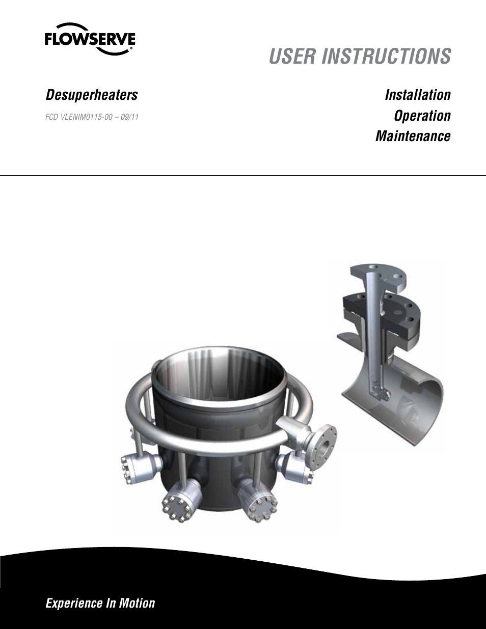 Flowserve Desuperheaters User Manual | 20 pages