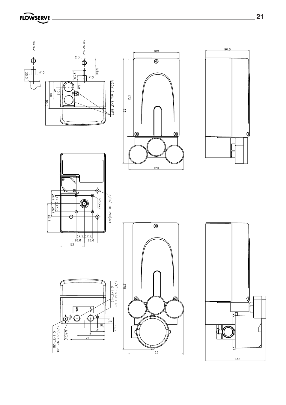 Flowserve PMV P3 User Manual | Page 21 / 24