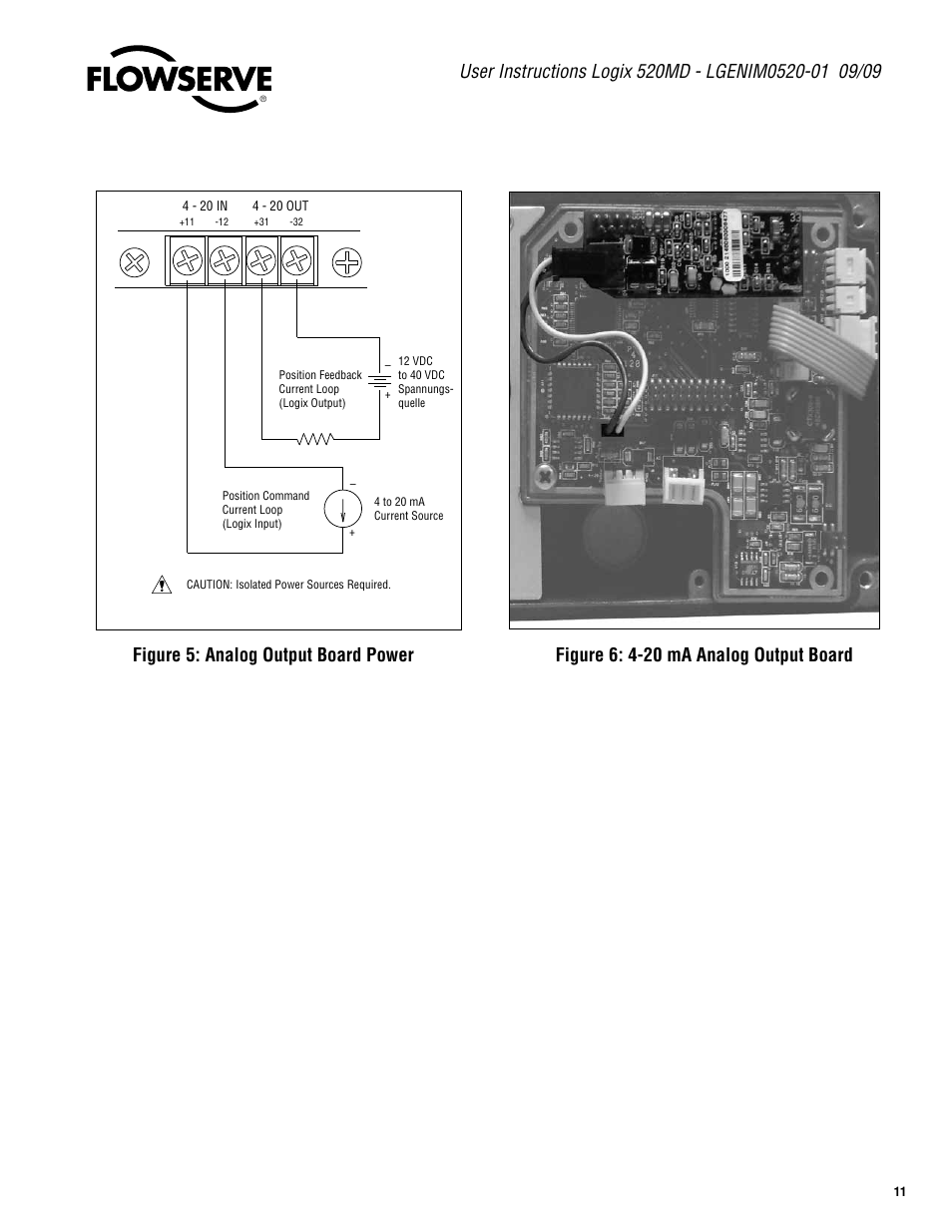 Flowserve 520MD Digital Positioner User Manual | Page 11 / 20